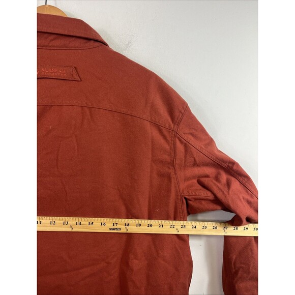 Duluth Alaskan Hardgear Mens Over Shirt Jacket Chore Barn Snap Trapline L Tall - Picture 7 of 8